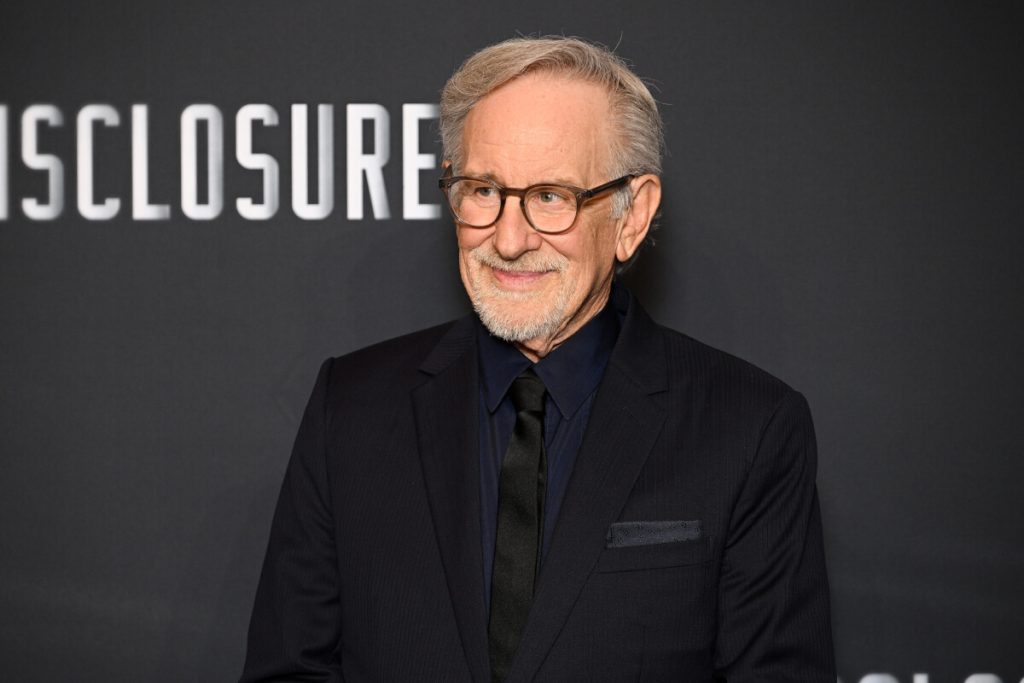Steven Spielberg with Star-Studded Cast at Paris Premiere of 'Disclosure Day,' Arrives in PH Cinemas June 10 1 DD Spielberg Redcarpet
