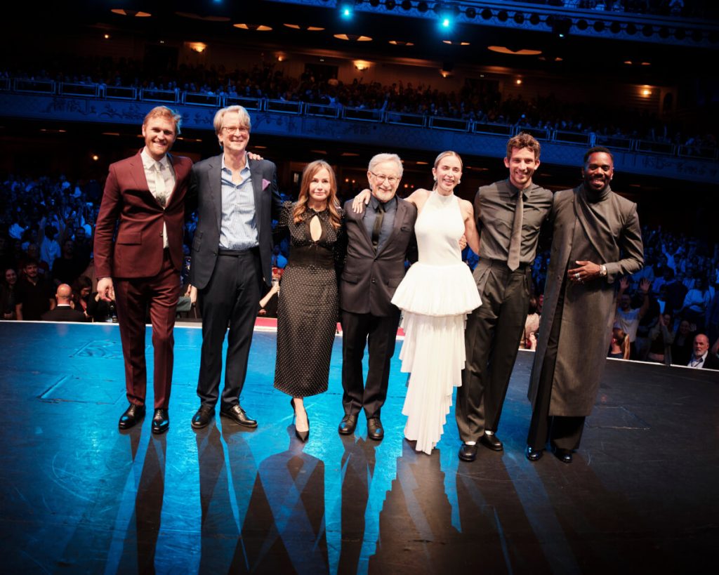 Steven Spielberg with Star-Studded Cast at Paris Premiere of 'Disclosure Day,' Arrives in PH Cinemas June 10 4 DD cast premiere