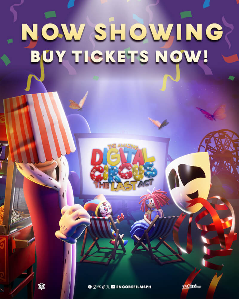 Meet the Characters of "The Amazing Digital Circus: The Last Act," Now Showing in Cinemas 8 TADC TLA Now Showing