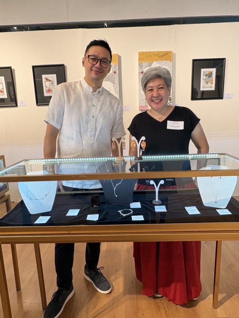 When Art Meets Adornment: The Synergy of Mitzi Parungao and Aaron Virata Mempin 1 Filipino geometric abstractionist Aaron Virata Mempin and fine jewelry designer Mitzi Parungao