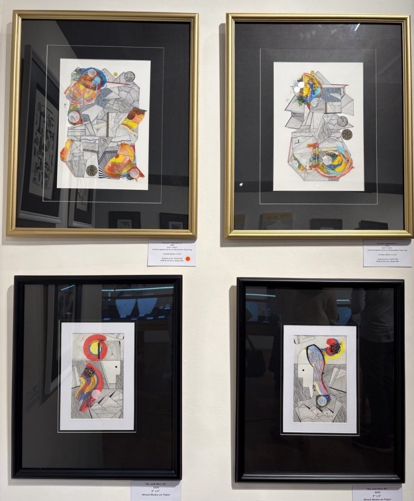 When Art Meets Adornment: The Synergy of Mitzi Parungao and Aaron Virata Mempin 7 group paintings 3