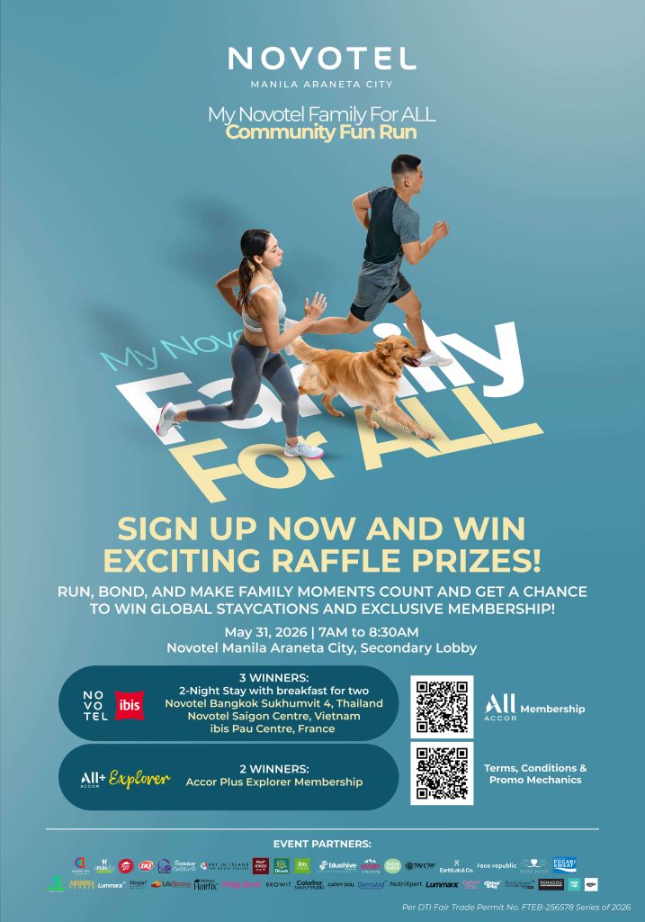 Novotel Manila Araneta City Brings "Longevity Everyday" to Life with "My Novotel Family For ALL" 2 NOVOTEL FAMILY FOR ALL 700x1000 1