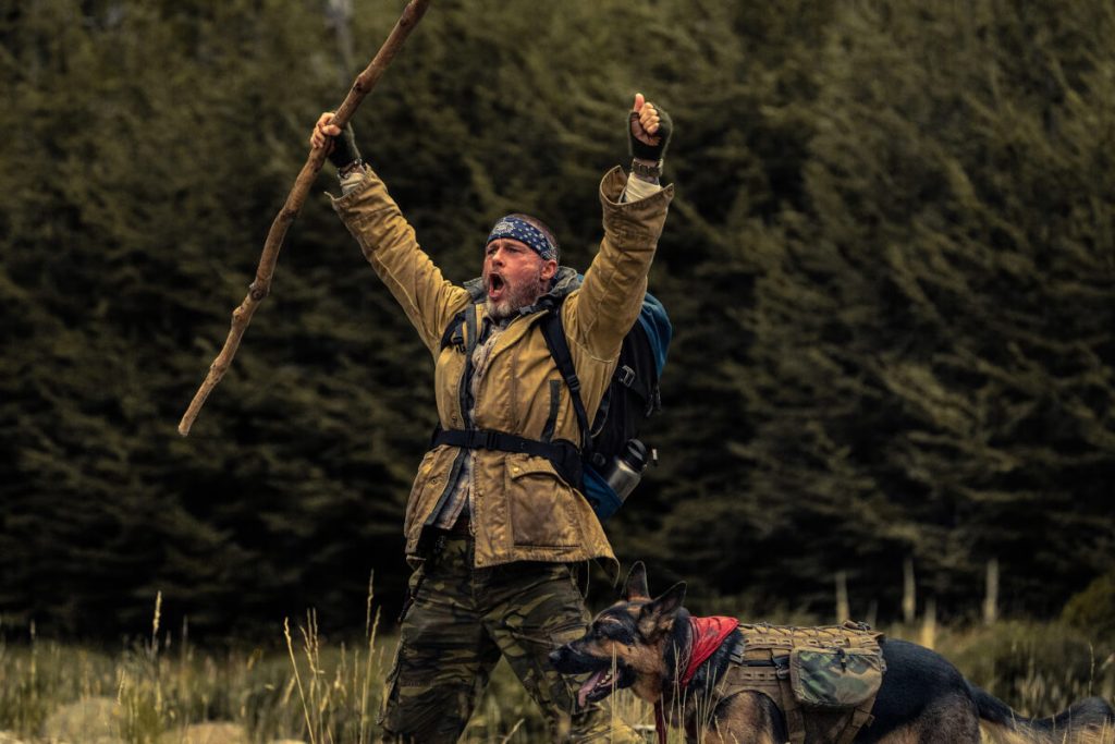 Brad Pitt Battles the Alaskan Wilderness with Combat Dog Odin in David Ayer’s 'Heart of the Beast' Trailer 1 HOTB 03324R2