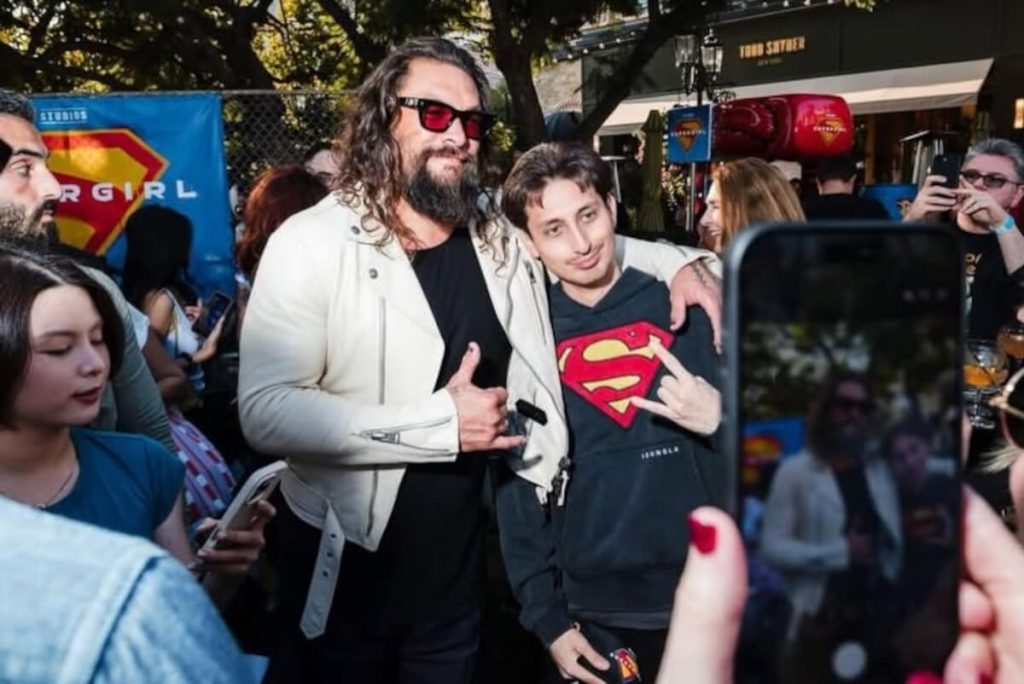 Tickets Now on Sale for DC Studios’ “Supergirl,” Starring Milly Alcock, in Cinemas June 24 4 Supergirl Jason Momoa 2 LA