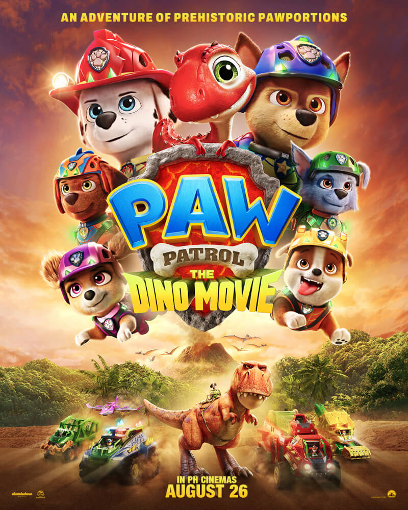 PAW PATROL THE DINO MOVIE new poster