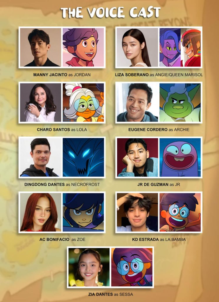 Charo Santos-Concio Stars in Groundbreaking Filipino Animated Series “Sun Chaser” 2 Sun Chaser cast