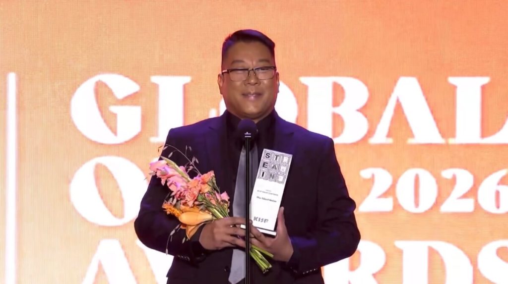 ABS-CBN Studios and Prime Video’s “The Silent Noise” Wins Best Asian Content at Global OTT Awards 2026 1 Direk Onat receiving the award for The Silent Noise