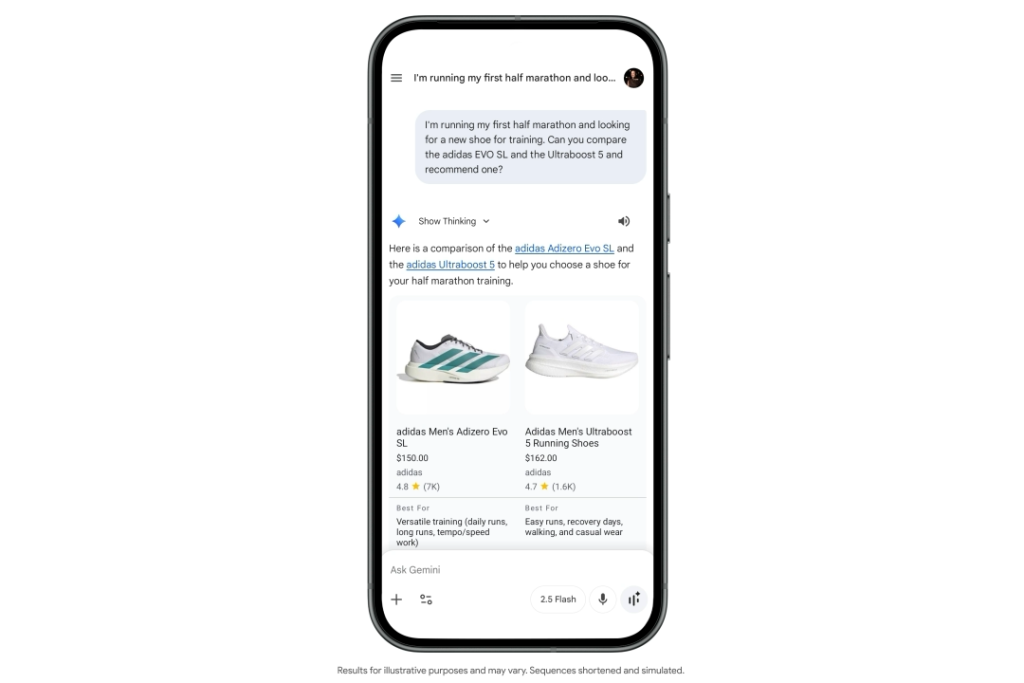Shopping in Gemini app launches in the Philippines 2 Shopping in Gemini