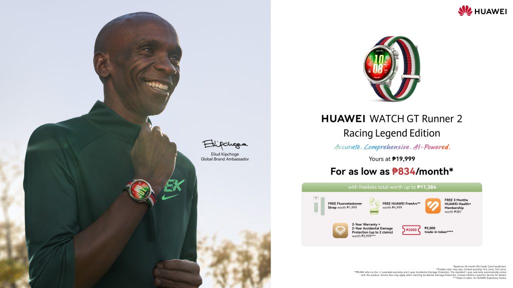 HUAWEI WATCH GT Runner 2 Racing Legend, Now in PH: A Legendary New Colorway for PHP 19,999 34 HUAWEI WATCH GT Runner 2 Racing Legend Edition KV