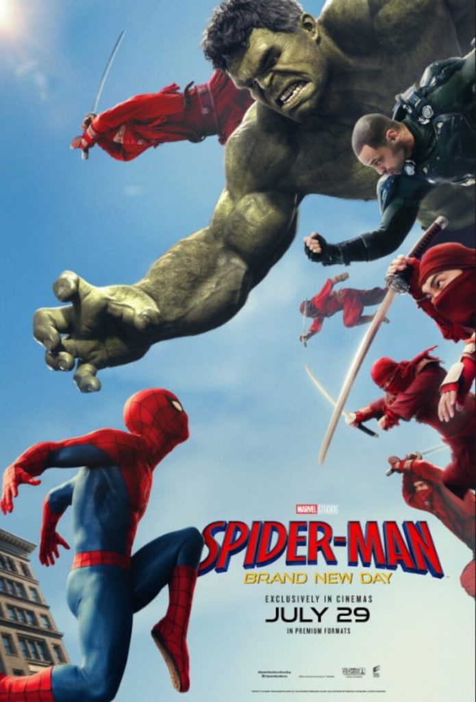 'Spider-Man: Brand New Day' Brings Peter Parker and Bruce Banner Together in PH Cinemas July 29 2 SMBND poster2