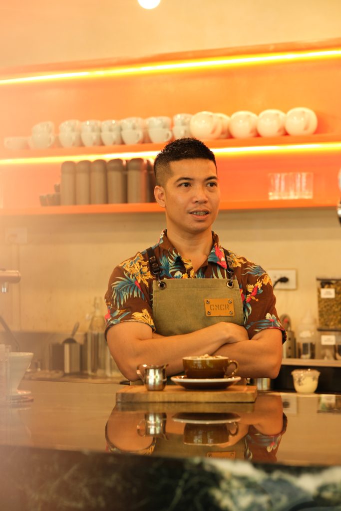 CMCR in house barista Jay Salvacion reimagines the beloved tablea drink in the Batirol Espresso