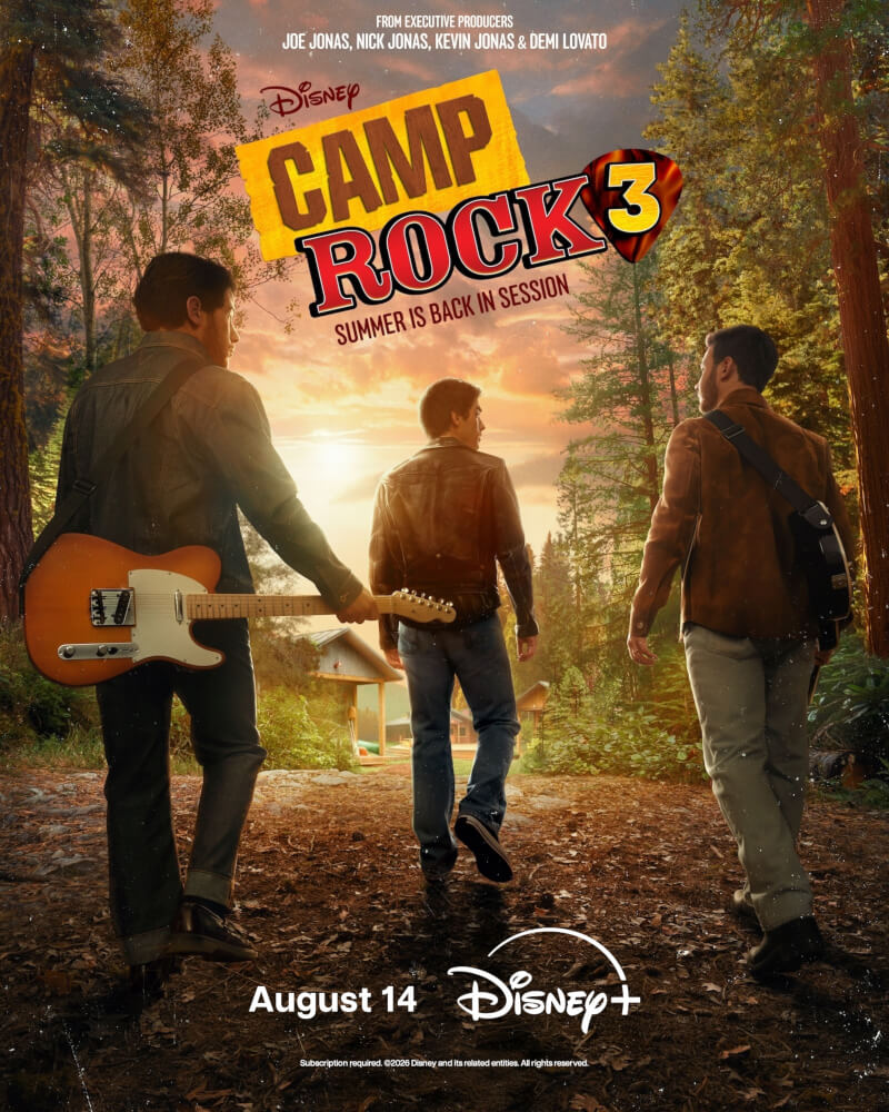 "Camp Rock 3" Premieres August 14 on Disney+ With New Music and Returning Jonas Brothers 1 2 3