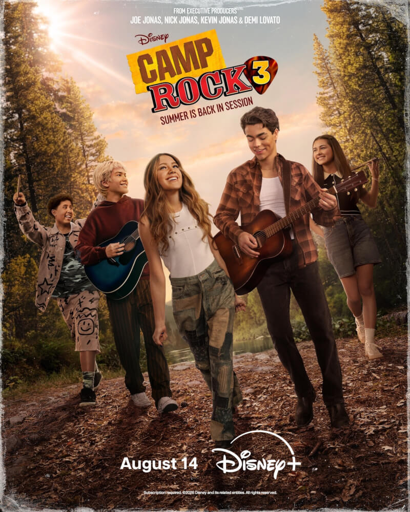 "Camp Rock 3" Premieres August 14 on Disney+ With New Music and Returning Jonas Brothers 2 1 3