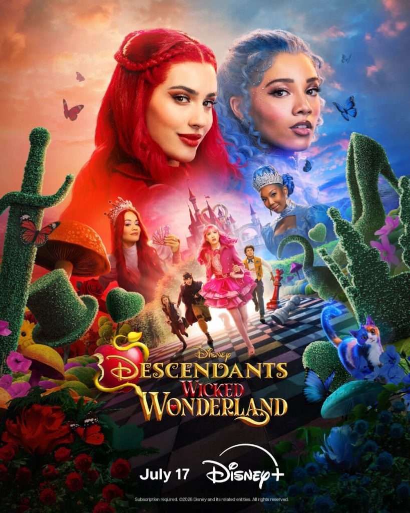 Disney+ Unveils ‘Descendants: Wicked Wonderland’ Trailer and New Villain Anthem 3 Descendants Wicked Wonderland Poster 1
