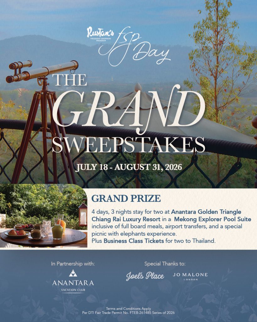 A Day of Rewards Await Loyal Patrons This July at Rustan's FSP Day 2026 2 FSP Day Grand Sweepstakes
