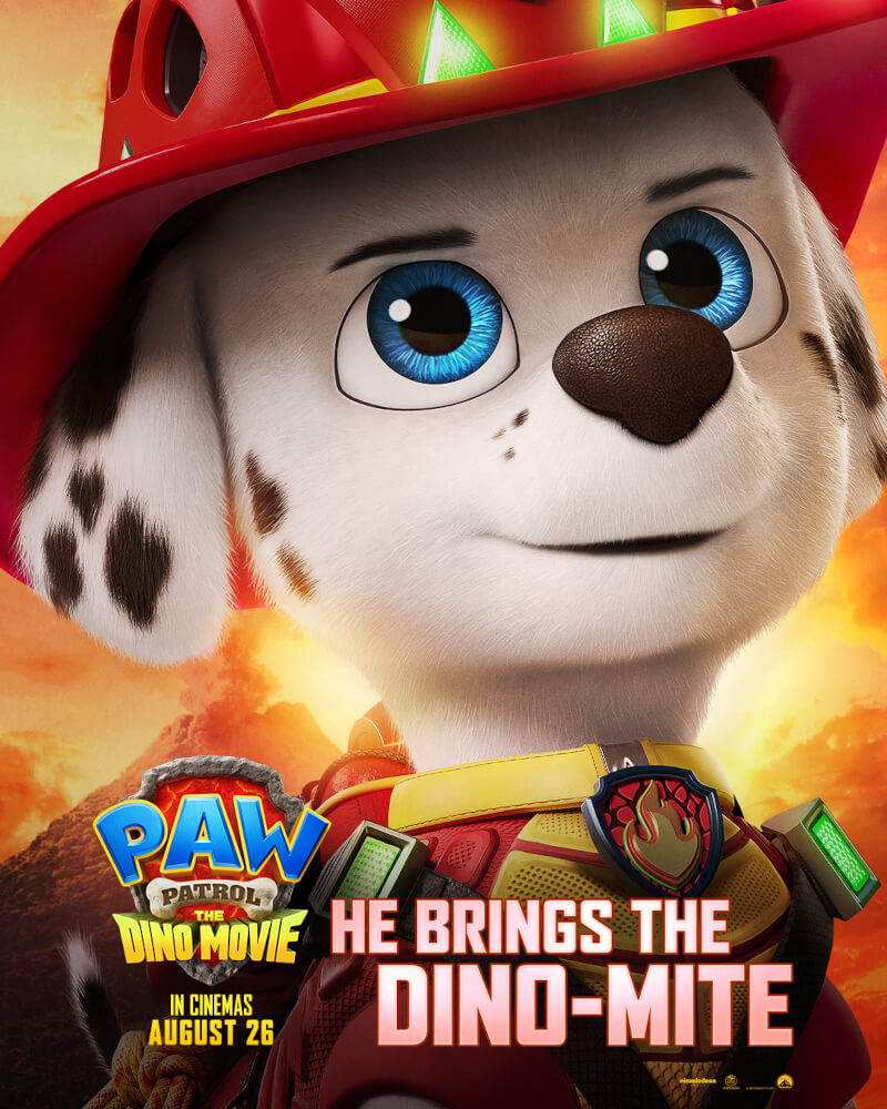 'PAW Patrol: The Dino Movie' Roars Into Philippine Cinemas on August 26 13 PAW PATROL THE DINO MOVIE CHARAC ART MARSHALL 4x5 1