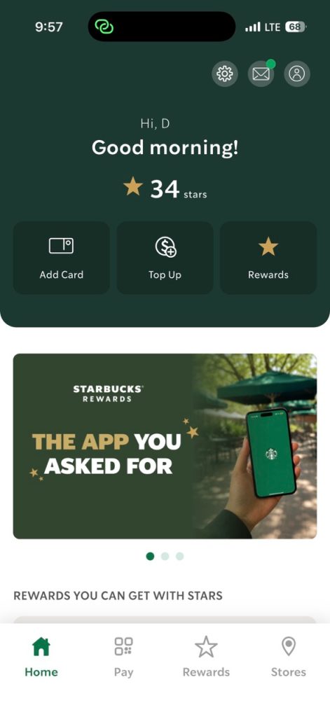 Starbucks® Philippines Upgrades Rewards Program with Multi-Tiered Perks and a Brand New App 2 Starbucks new App