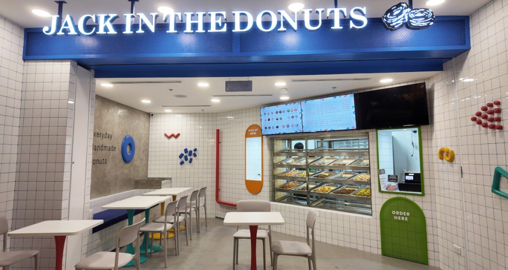 Japan's 'Jack in the Donuts' Opens First Overseas Store at Glorietta 4 in Makati 1 Store Front