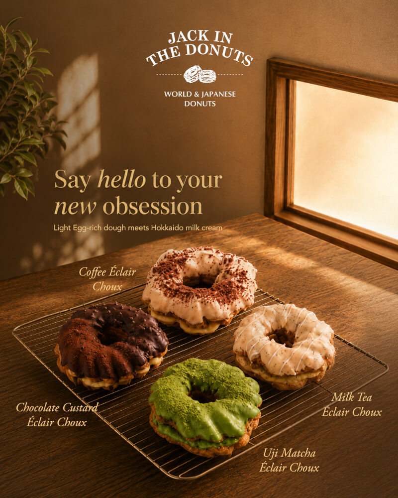 Japan's 'Jack in the Donuts' Opens First Overseas Store at Glorietta 4 in Makati 6