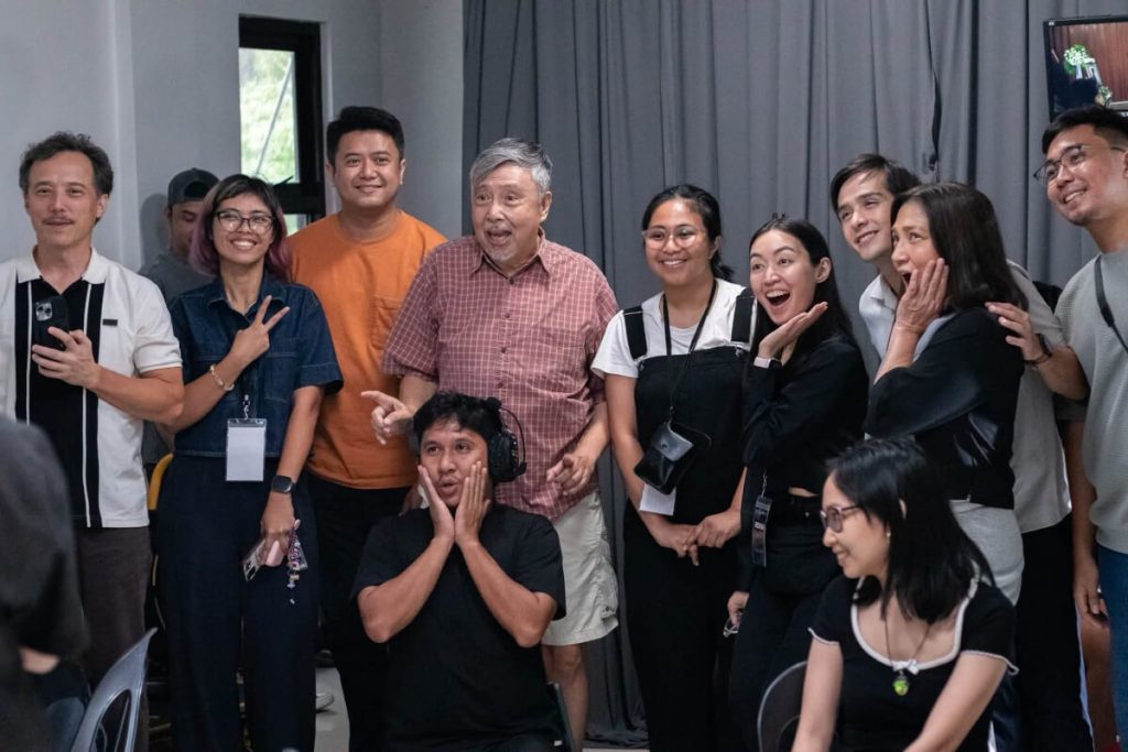 “Tayo Lang Ang Nakakaalam” by Mapúa SoMDA Dean David Corpuz Joins Cinemalaya 22 25 David Corpuz with cast and crew