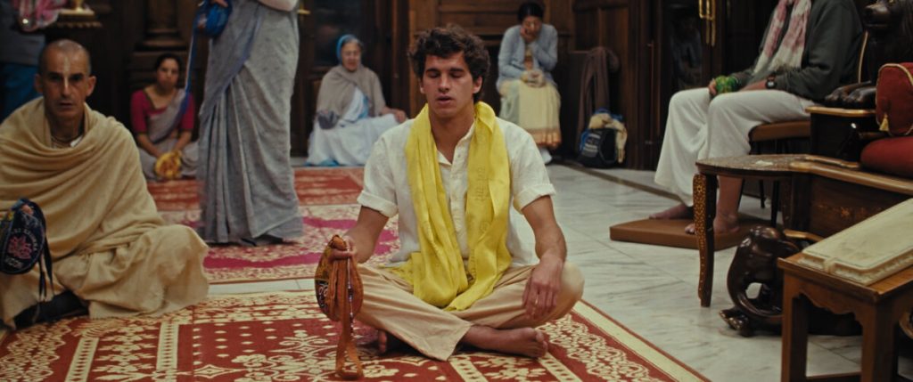 Inspiring Spanish Documentary "Just Javier" Opens in PH Cinemas This August 2 Still from JUST JAVIER 4 Javier at Hare Krishna Rezando templo