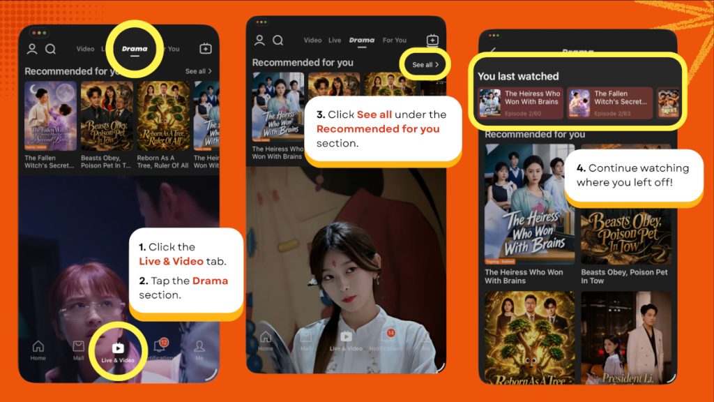 Linda Walker + More: Watch Full Microdramas for Free on Shopee! 6 Shopee KV 3