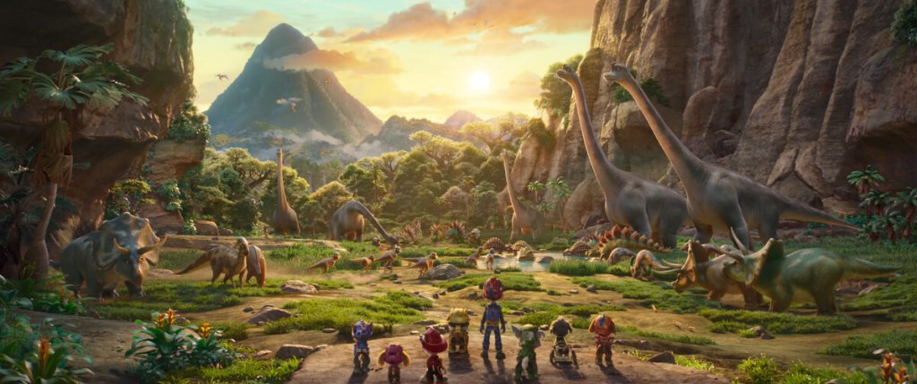 Heyden Chemberlen, Mckenna Grace and Terry Crews Talk PAW Patrol: The Dino Movie, Opens August 26 2 PP3 063 8800 0360 left.0148