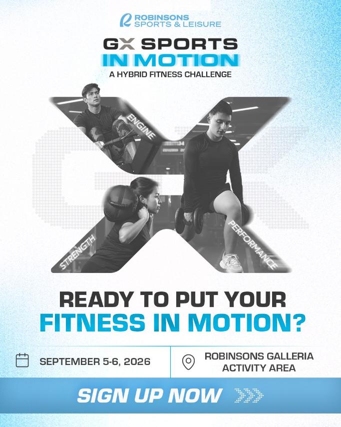 GX Sports in Motion Bring Hyrox-Inspired Challenge to Robinsons Galleria 1 CHALLENGE