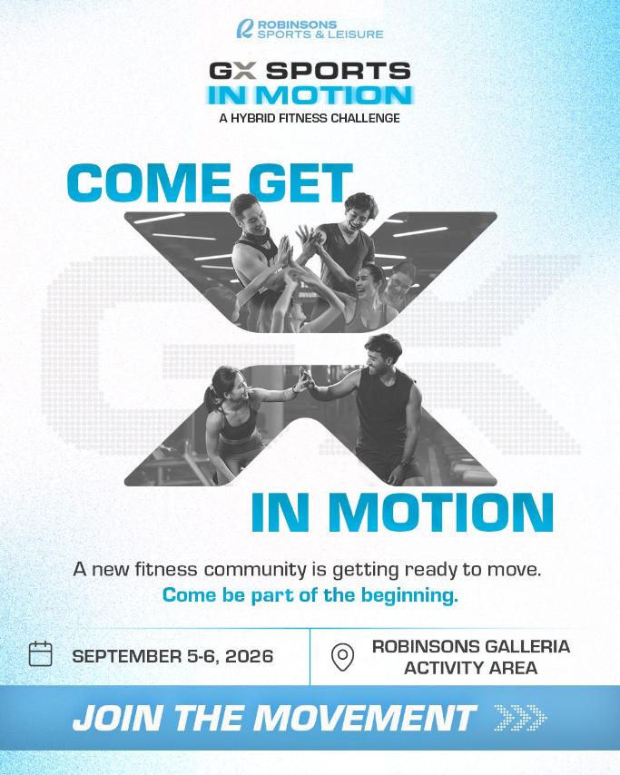 GX Sports in Motion Bring Hyrox-Inspired Challenge to Robinsons Galleria 2 COMMUNITY