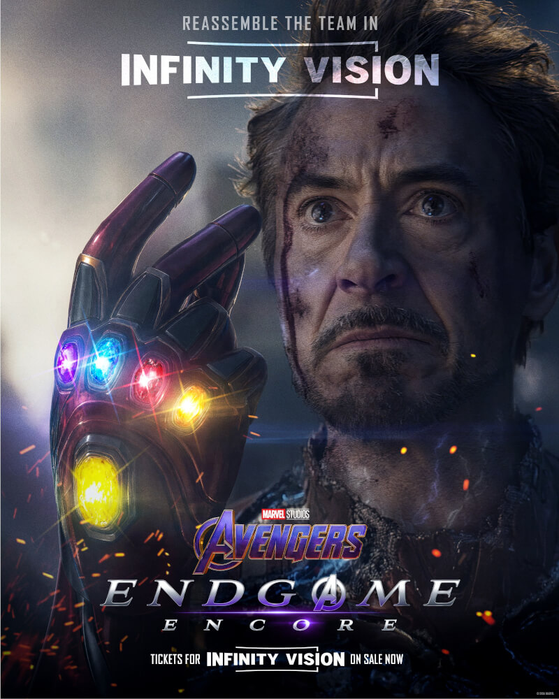 Marvel Studios’ “Avengers Endgame: Encore” Returns to Philippine Cinemas, Infinity Vision Tickets Now on Sale 4 Avengers Endgame Encore Infinity Vision