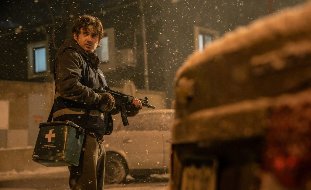Austin Abrams Faces His Worst Delivery Route Yet in “Resident Evil,” Tickets Available Now! 2 DF 04181 r