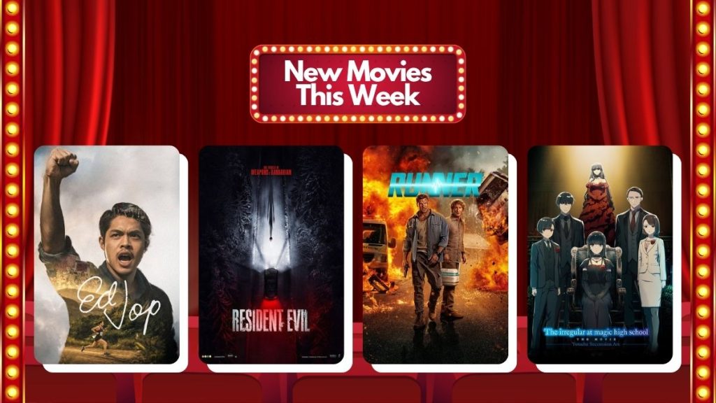 NEW MOVIES THIS WEEK: Resident Evil, Edjop, Runner, and More! 1 New Movies September 16 2026 Resident Evil, Runner, EdJop