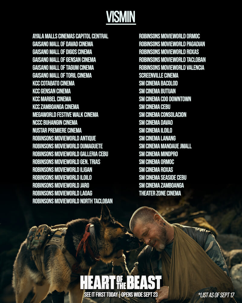 David Ayer’s Emotional Survival Thriller ‘Heart of the Beast’ Starring Brad Pitt Sets Sneak Previews on September 19 and 20 6 VISMIN