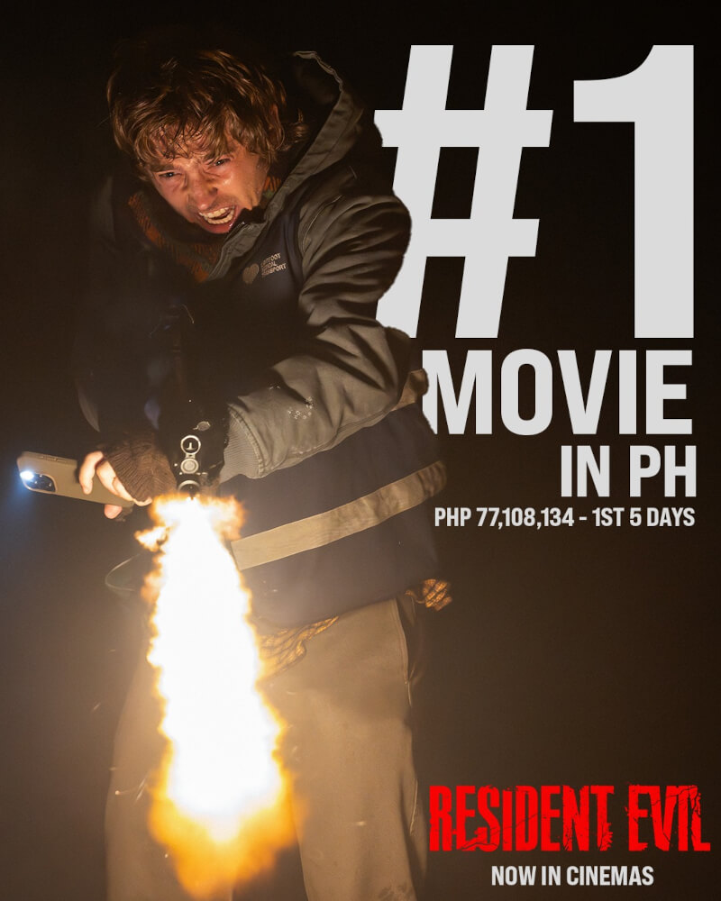 “Resident Evil” Scores Franchise-Best PHP 77-M Opening Weekend in the Philippines 3 RE weekend