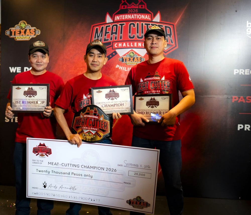 Texas Roadhouse Philippines Crowns Meat Cutting Champions for 2026 1 Group photo winners