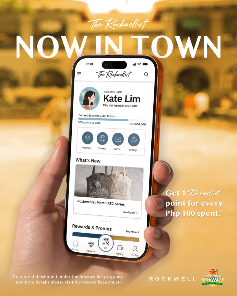 The Rockwellist App Officially Launches at Alabang Town Center 3 ATCxRockwellist MainKV SLIDE1 1080x1350