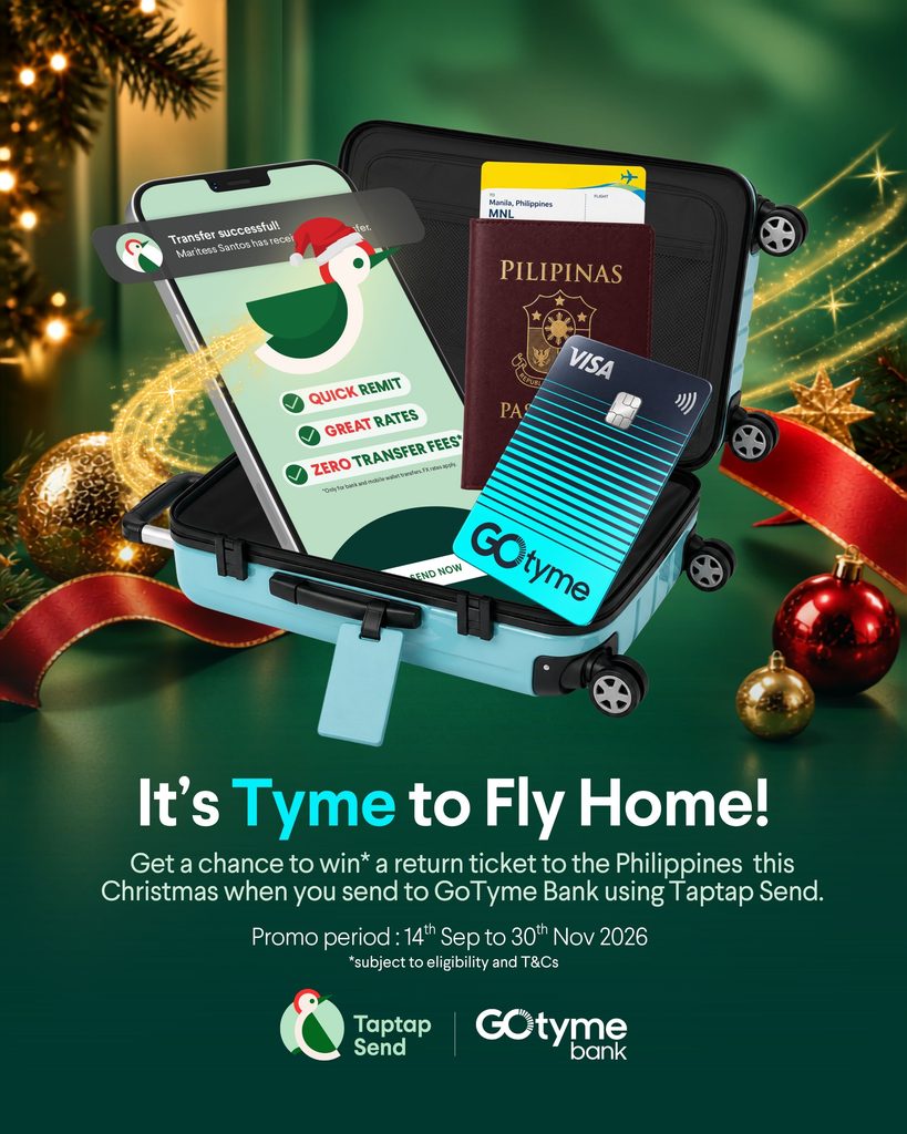 Taptap Send Honors Overseas Filipinos with a heartfelt Campaign and a chance to fly Home for Christmas 1 Poster 2