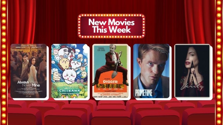 Now Showing September 30, 2026 Always Yours Never Mine, Verity, Primetime, Digger, Chiikawa