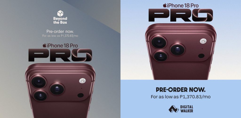 Get Up to P22,000 in Guaranteed Freebies with iPhone 18 Pro Pre-Order 1 PR 1