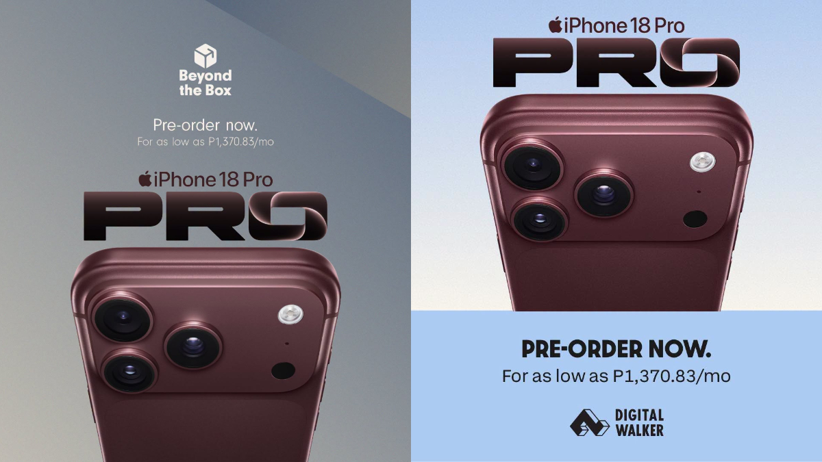 Get Up to P22,000 in Guaranteed Freebies with iPhone 18 Pro Pre-Order